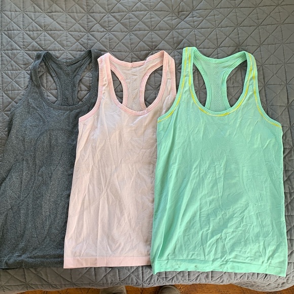 Lululemon Swiftly Racerback Tank x3 - Picture 2 of 4